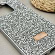 قاب گوشی Redmi Note 14 4G شیائومی نگین دار سواروسکی SWAROVSKI پلاک فلزی نقره ای کد 151536
