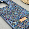قاب گوشی Redmi Note 14 4G شیائومی نگین دار سواروسکی SWAROVSKI پلاک فلزی سرمه ای کد 151537