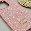 قاب گوشی Redmi Note 14 4G شیائومی نگین دار سواروسکی SWAROVSKI پلاک فلزی صورتی کد 151539