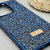 قاب گوشی Redmi Note 13 Pro 4G - Poco M6 Pro 4G - Redmi Note 14S شیائومی نگین دار سواروسکی SWAROVSKI پلاک فلزی سرمه ای کد 151551
