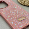 قاب گوشی Redmi Note 13 Pro 4G - Poco M6 Pro 4G - Redmi Note 14S شیائومی نگین دار سواروسکی SWAROVSKI پلاک فلزی صورتی کد 151554