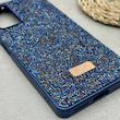 قاب گوشی Redmi Note 11 Pro 4G Global - Redmi Note 11 Pro 5G Global - Redmi Note 11E Pro - Redmi Note 12 Pro 4G شیائومی نگین دار سواروسکی SWAROVSKI پلاک فلزی سرمه ای کد 151563