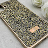 قاب گوشی Galaxy A07 سامسونگ نگین دار سواروسکی SWAROVSKI پلاک فلزی طلایی کد 150787