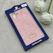 قاب گوشی Galaxy A07 سامسونگ نگین دار سواروسکی SWAROVSKI پلاک فلزی صورتی کد 150788