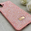 قاب گوشی Galaxy A07 سامسونگ نگین دار سواروسکی SWAROVSKI پلاک فلزی صورتی کد 150788