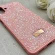 قاب گوشی Galaxy A07 سامسونگ نگین دار سواروسکی SWAROVSKI پلاک فلزی صورتی کد 150788