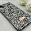 قاب گوشی Galaxy A07 سامسونگ نگین دار سواروسکی SWAROVSKI پلاک فلزی خاکستری کد 150789