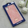 قاب گوشی Galaxy A07 سامسونگ نگین دار سواروسکی SWAROVSKI پلاک فلزی نارنجی کد 150790