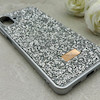 قاب گوشی Galaxy A07 سامسونگ نگین دار سواروسکی SWAROVSKI پلاک فلزی نقره ای کد 150791