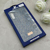 قاب گوشی Galaxy A14 سامسونگ نگین دار سواروسکی SWAROVSKI پلاک فلزی سرمه ای کد 150793