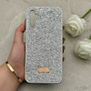 قاب گوشی Galaxy A14 سامسونگ نگین دار سواروسکی SWAROVSKI پلاک فلزی نقره ای کد 150794
