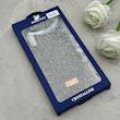 قاب گوشی Galaxy A14 سامسونگ نگین دار سواروسکی SWAROVSKI پلاک فلزی خاکستری کد 150796