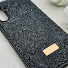 قاب گوشی Galaxy A16 سامسونگ نگین دار سواروسکی SWAROVSKI پلاک فلزی مشکی کد 150799