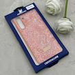 قاب گوشی Galaxy A16 سامسونگ نگین دار سواروسکی SWAROVSKI پلاک فلزی نارنجی کد 150800