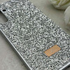 قاب گوشی Galaxy A16 سامسونگ نگین دار سواروسکی SWAROVSKI پلاک فلزی نقره ای کد 150804