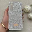 قاب گوشی Galaxy A17 سامسونگ نگین دار سواروسکی SWAROVSKI پلاک فلزی نقره ای کد 150807