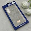 قاب گوشی Galaxy A17 سامسونگ نگین دار سواروسکی SWAROVSKI پلاک فلزی طلایی کد 150811