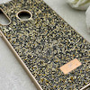 قاب گوشی Galaxy A20S سامسونگ نگین دار سواروسکی SWAROVSKI پلاک فلزی طلایی کد 150812