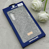 قاب گوشی Galaxy A25 سامسونگ نگین دار سواروسکی SWAROVSKI پلاک فلزی خاکستری کد 152956