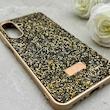قاب گوشی Galaxy A26 سامسونگ نگین دار سواروسکی SWAROVSKI پلاک فلزی طلایی کد 152959