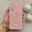 قاب گوشی Galaxy A26 سامسونگ نگین دار سواروسکی SWAROVSKI پلاک فلزی صورتی کد 152960