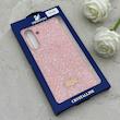 قاب گوشی Galaxy A26 سامسونگ نگین دار سواروسکی SWAROVSKI پلاک فلزی صورتی کد 152960