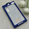 قاب گوشی Galaxy A34 سامسونگ نگین دار سواروسکی SWAROVSKI پلاک فلزی نقره ای کد 152963