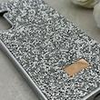 قاب گوشی Galaxy A35 سامسونگ نگین دار سواروسکی SWAROVSKI پلاک فلزی نقره ای کد 152964