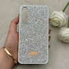 قاب گوشی Galaxy A35 سامسونگ نگین دار سواروسکی SWAROVSKI پلاک فلزی نقره ای کد 152964
