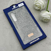 قاب گوشی Galaxy A35 سامسونگ نگین دار سواروسکی SWAROVSKI پلاک فلزی خاکستری کد 152967