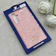 قاب گوشی Galaxy A35 سامسونگ نگین دار سواروسکی SWAROVSKI پلاک فلزی صورتی کد 152970