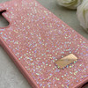 قاب گوشی Galaxy A35 سامسونگ نگین دار سواروسکی SWAROVSKI پلاک فلزی صورتی کد 152970
