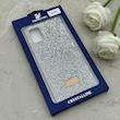 قاب گوشی Galaxy A51 سامسونگ نگین دار سواروسکی SWAROVSKI پلاک فلزی نقره ای کد 152973