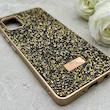 قاب گوشی Galaxy A51 سامسونگ نگین دار سواروسکی SWAROVSKI پلاک فلزی طلایی کد 152977