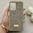 قاب گوشی Galaxy A53 سامسونگ نگین دار سواروسکی SWAROVSKI پلاک فلزی طلایی کد 152979