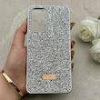 قاب گوشی Galaxy A53 سامسونگ نگین دار سواروسکی SWAROVSKI پلاک فلزی نقره ای کد 152982