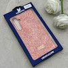 قاب گوشی Galaxy A55 سامسونگ نگین دار سواروسکی SWAROVSKI پلاک فلزی نارنجی کد 152991