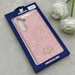 قاب گوشی Galaxy A55 سامسونگ نگین دار سواروسکی SWAROVSKI پلاک فلزی صورتی کد 152993