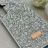 قاب گوشی Galaxy A55 سامسونگ نگین دار سواروسکی SWAROVSKI پلاک فلزی نقره ای کد 152995