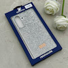 قاب گوشی Galaxy A56 سامسونگ نگین دار سواروسکی SWAROVSKI پلاک فلزی نقره ای کد 152997