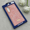 قاب گوشی Galaxy A56 سامسونگ نگین دار سواروسکی SWAROVSKI پلاک فلزی نارنجی کد 152998