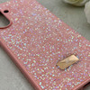 قاب گوشی Galaxy A56 سامسونگ نگین دار سواروسکی SWAROVSKI پلاک فلزی صورتی کد 152999
