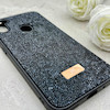 قاب گوشی Galaxy A11 - M11 سامسونگ نگین دار سواروسکی SWAROVSKI پلاک فلزی مشکی کد 153001