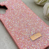 قاب گوشی Galaxy A13 4G سامسونگ نگین دار سواروسکی SWAROVSKI پلاک فلزی صورتی کد 153009