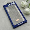قاب گوشی Galaxy A30S - A50S - A50 سامسونگ نگین دار سواروسکی SWAROVSKI پلاک فلزی طلایی کد 153019