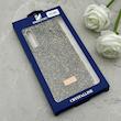 قاب گوشی Galaxy A30S - A50S - A50 سامسونگ نگین دار سواروسکی SWAROVSKI پلاک فلزی طلایی کد 153019