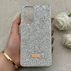 قاب گوشی Galaxy A52 4G - Galaxy A52 5G - Galaxy A52S سامسونگ نگین دار سواروسکی SWAROVSKI پلاک فلزی نقره ای کد 153022