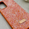 قاب گوشی Galaxy A52 4G - Galaxy A52 5G - Galaxy A52S سامسونگ نگین دار سواروسکی SWAROVSKI پلاک فلزی نارنجی کد 153026