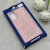 قاب گوشی Galaxy A52 4G - Galaxy A52 5G - Galaxy A52S سامسونگ نگین دار سواروسکی SWAROVSKI پلاک فلزی صورتی کد 153027