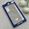 قاب گوشی Galaxy S21 FE سامسونگ نگین دار سواروسکی SWAROVSKI پلاک فلزی طلایی کد 153029